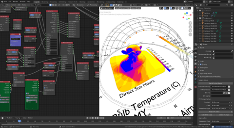 Ladybug nodes for Ray intersection in Sverchok.png